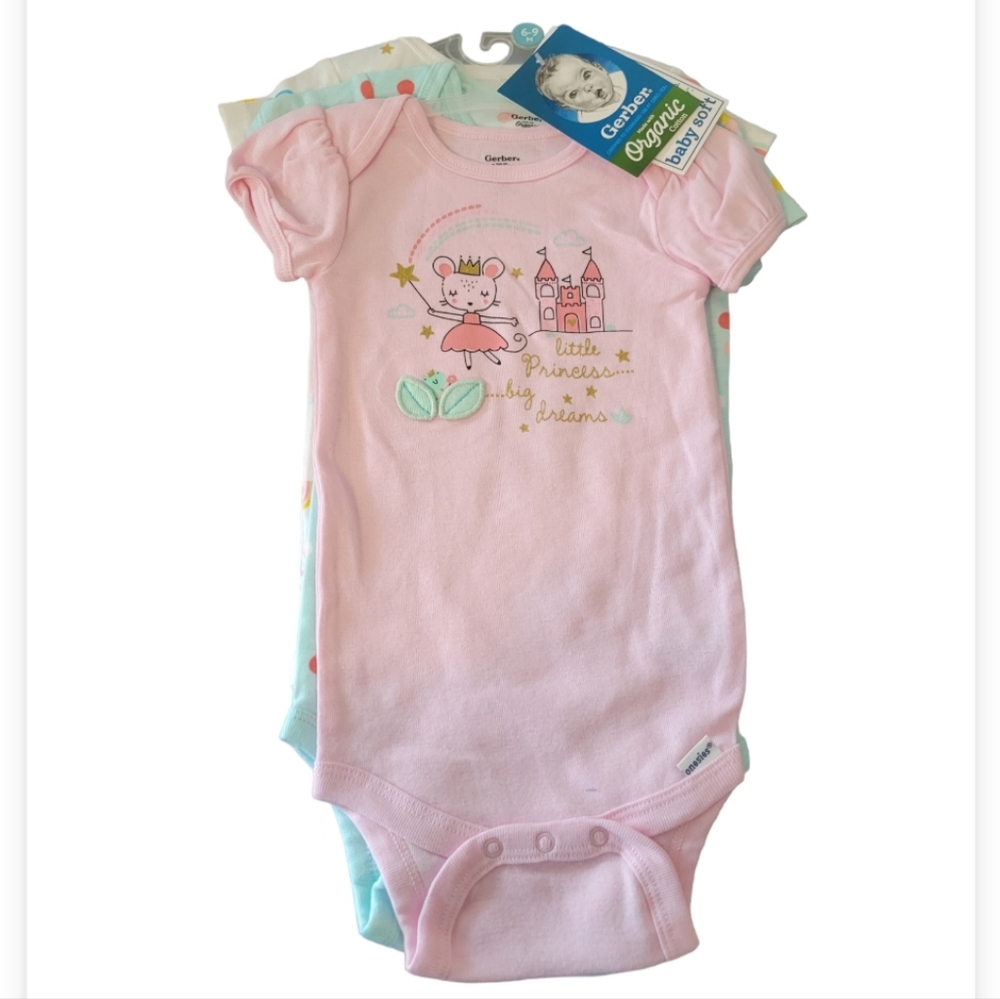 Baby girl Gerber bodysuits